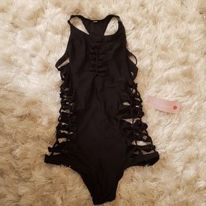 One Piece Black Swimsuit